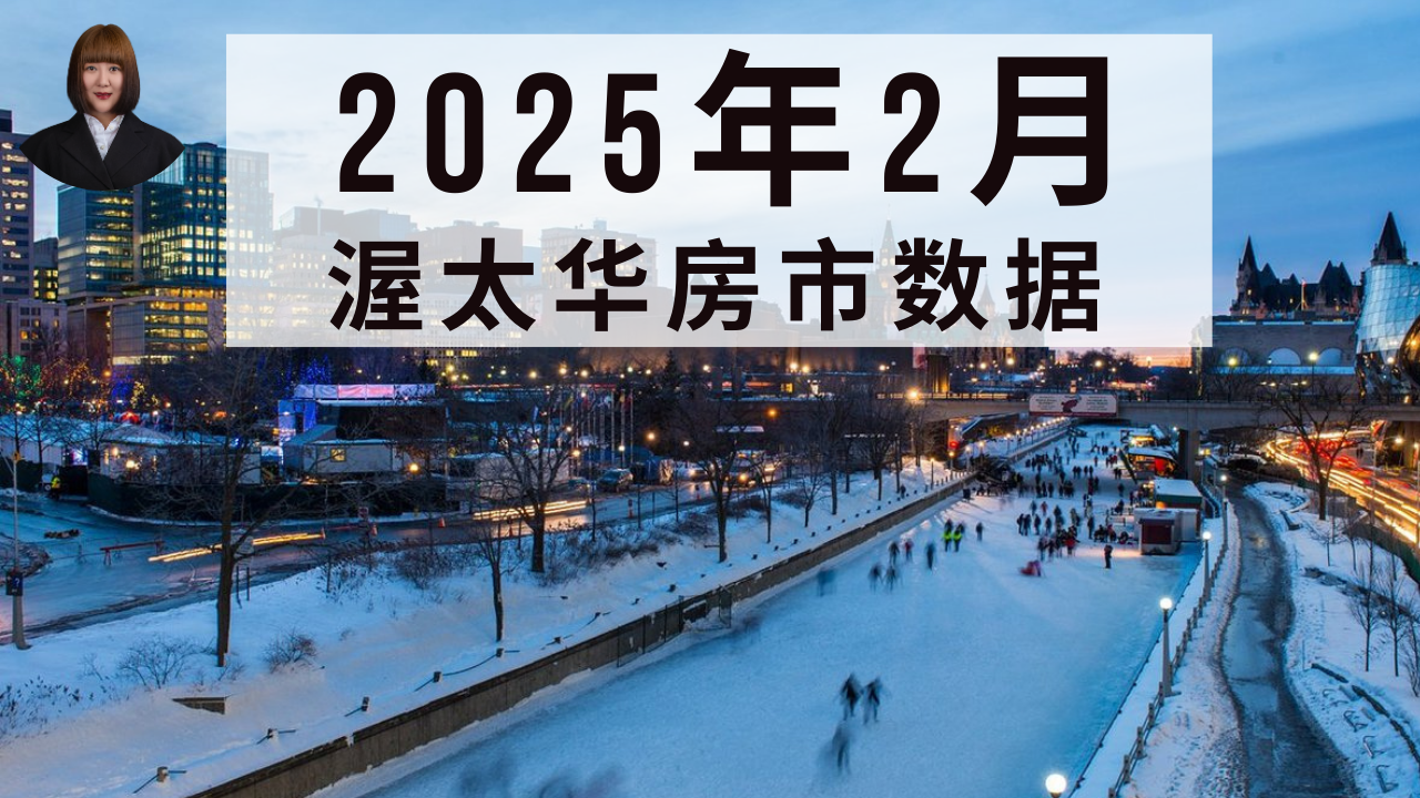 渥太华房价【红宝地产】2025.2月房市数据报告