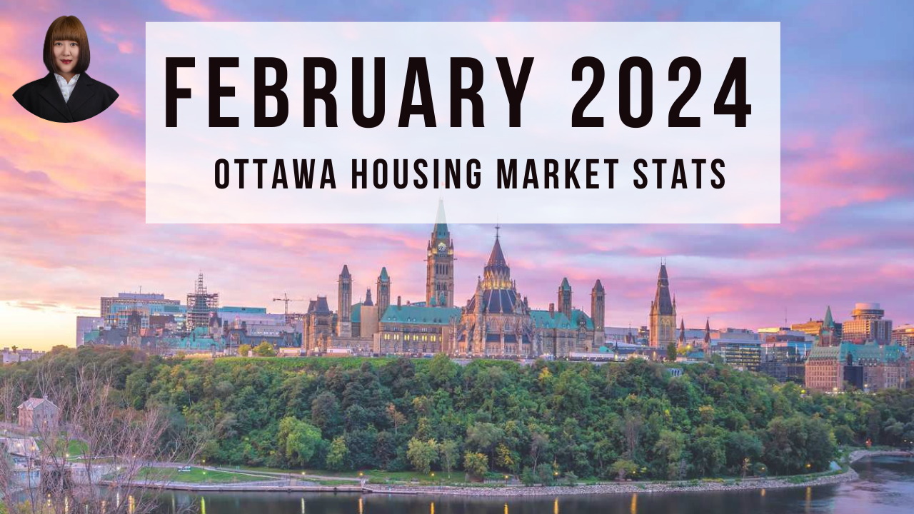 OTTAWA REAL ESTATE - FEBRUARY STATS (2024)