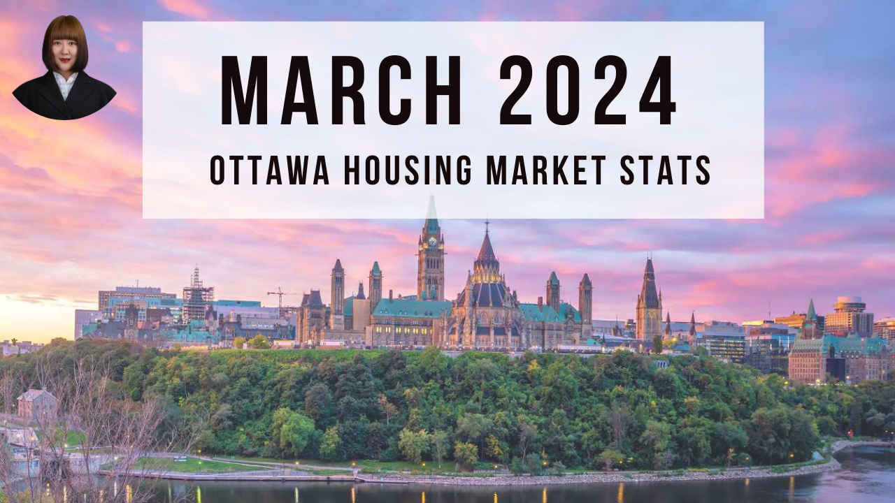 OTTAWA REAL ESTATE - MARCH STATS (2024)